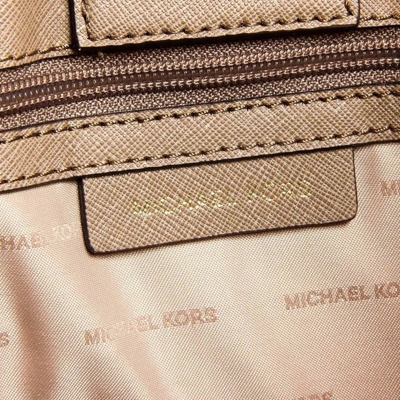 NWT brand new Michael Kors BRIDGETTE MEDIUM EAST WEST TOTE Dunk dark tan - Picture 10 of 10